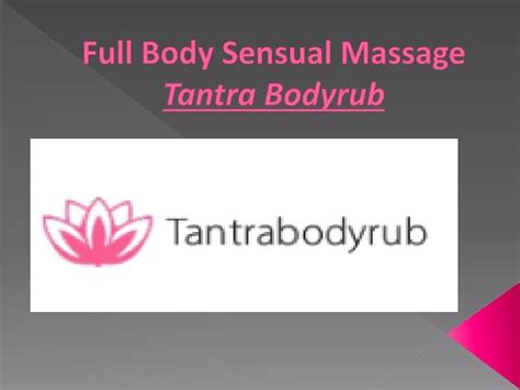 Full Body Sensual Massage Escort Maga